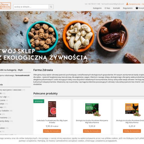 Ekologiczne produkty online