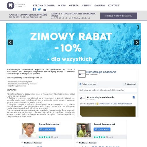 Gabinet dentystyczny na Woli w Warszawie