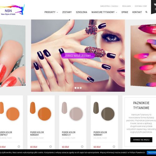 Zestaw do manicure tytanowego