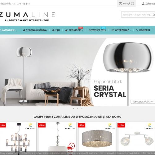 Nowoczesne lampy wiszące od Zuma Line