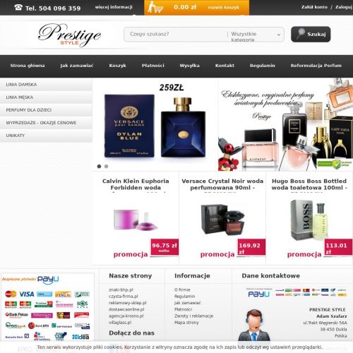 Tanie markowe perfumy