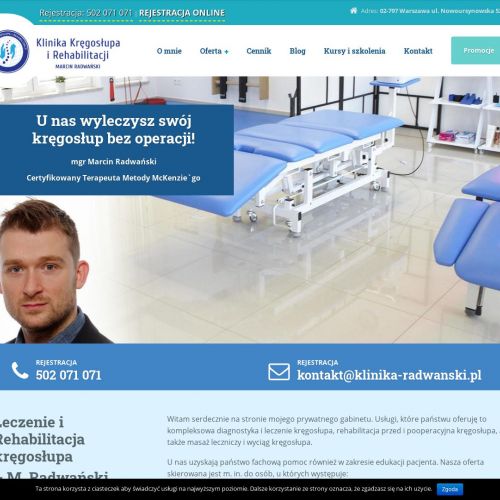 Kurs masażu kręgosłupa