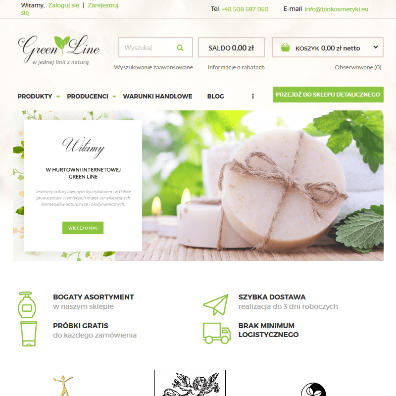 Naturalne perfumy - Hurtownia
