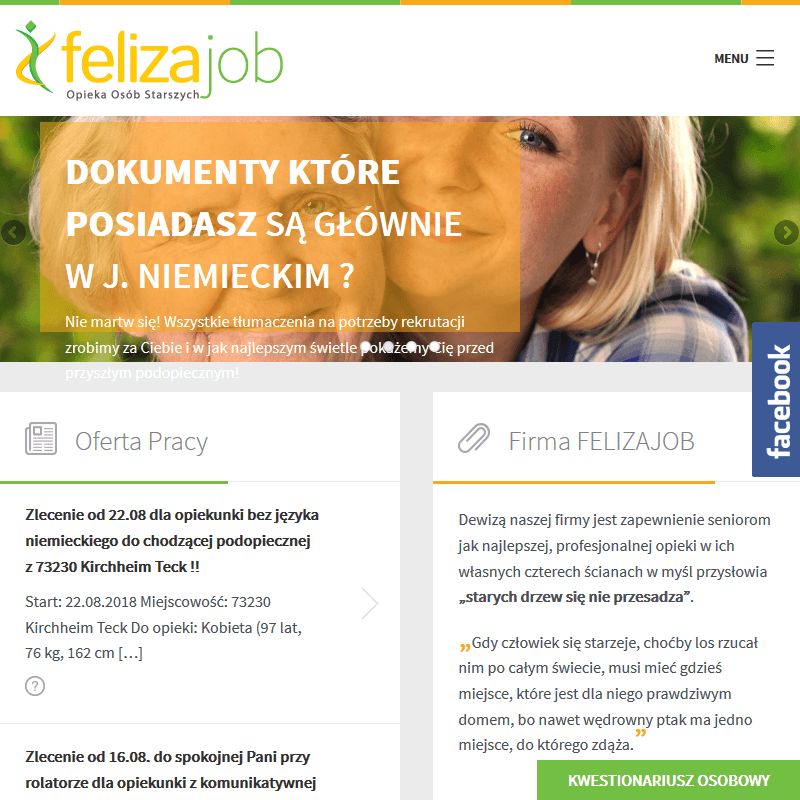 Praca jako opiekunka w Niemczech