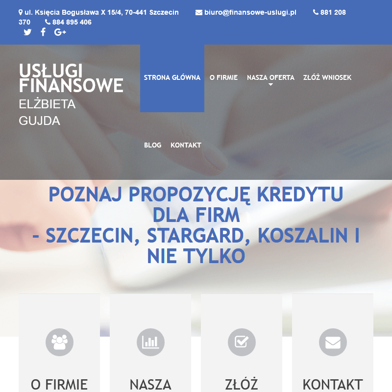 Kredyt dla firm - Koszalin