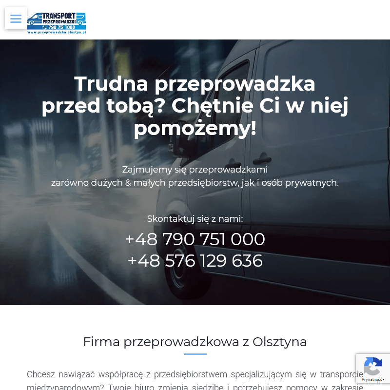 Transport niskopodwoziowy w Olsztynie